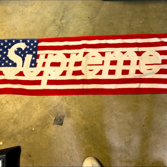 Supreme Other - Supreme American Flag Towel Rare 2012 Accessory